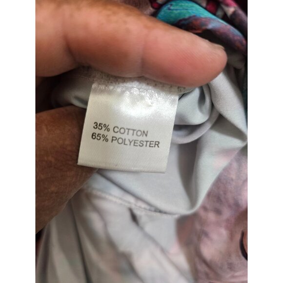 Button-Up Grama Core Plus Size Long-Sleeve Dress Country Winter Scene Print Ple - Picture 7 of 12